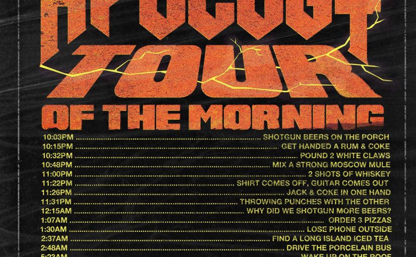 Track Review: “Apology Tour Of The Morning” by Stray The Course